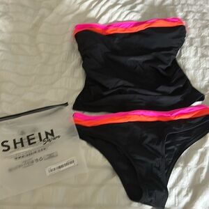 Brand new SHEIN swim Tankini and bottoms Sz Mediim